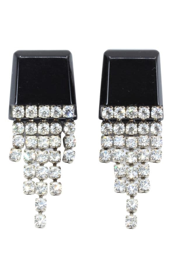 BOUCLES CLIPS FANTAISIE ANNÉES 20'