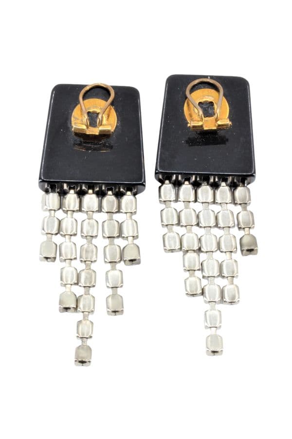 BOUCLES CLIPS FANTAISIE ANNÉES 20' — vue 3