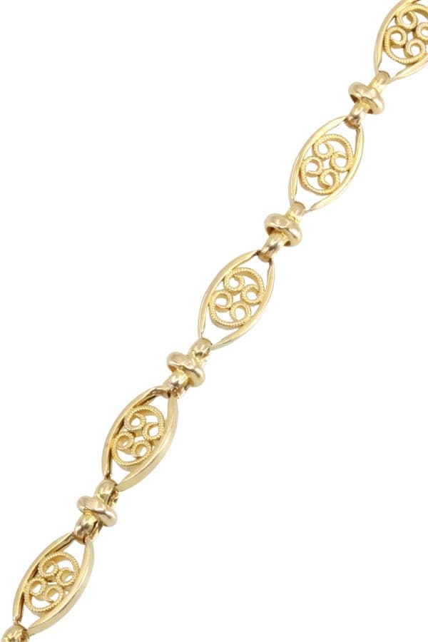 BRACELET ANCIEN FILIGRANE — vue 3