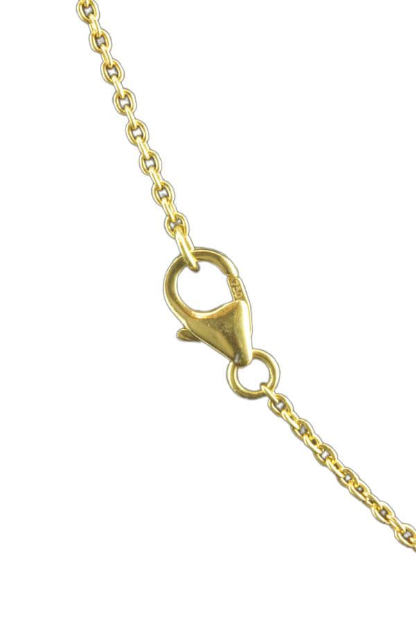 COLLIER POMME DIAMANTS — vue 4