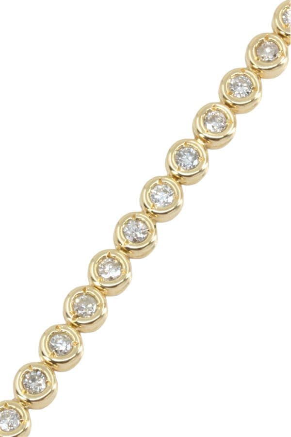 BRACELET LIGNE TENNIS DIAMANTS — vue 4