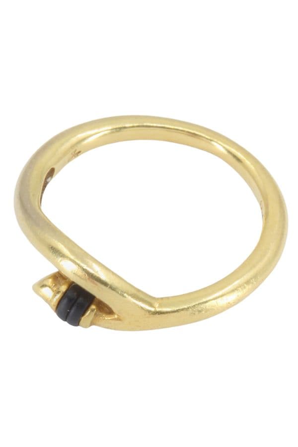BAGUE MODERNE DE CRÉATEUR — vue 3