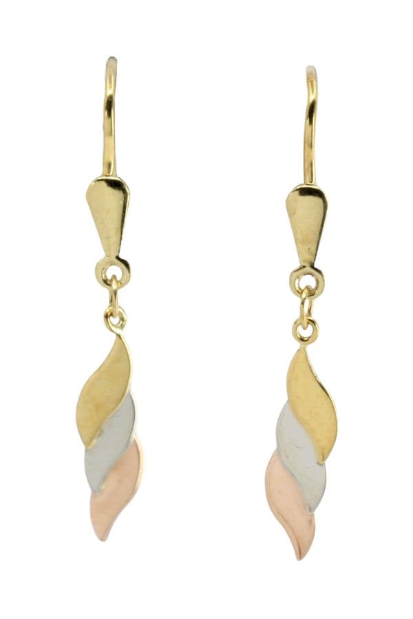 BOUCLES D'OREILLES DORMEUSES 3 ORS — vue 1