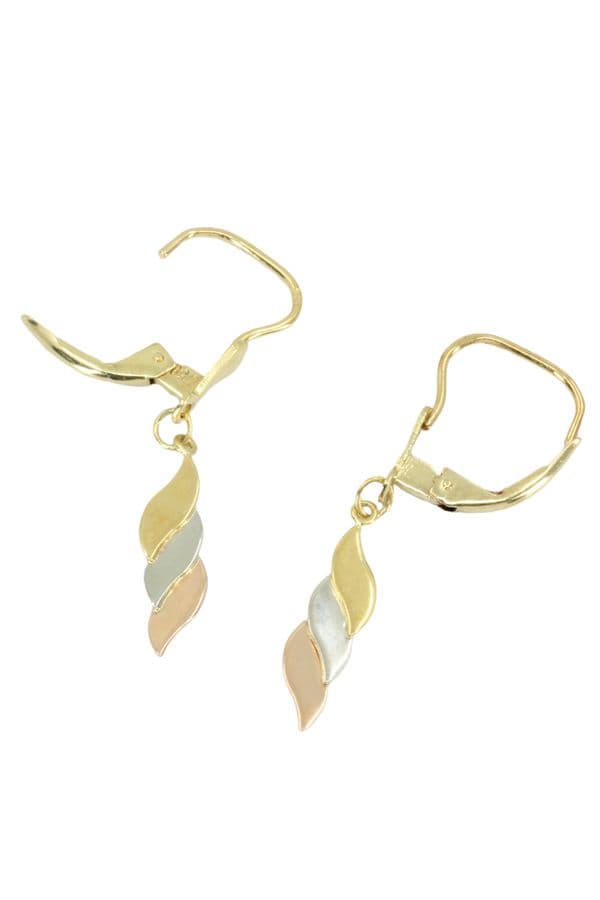 BOUCLES D'OREILLES DORMEUSES 3 ORS — vue 3