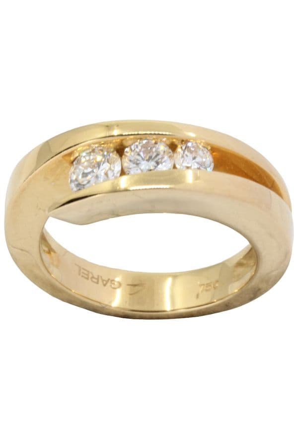 BAGUE "NEIMA TRILOGIE" SIGNÉE GAREL