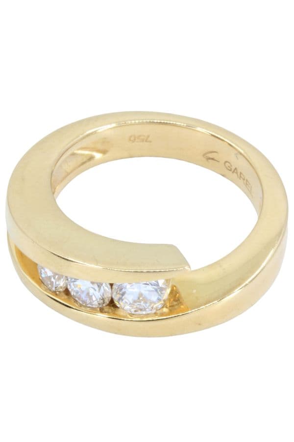 BAGUE "NEIMA TRILOGIE" SIGNÉE GAREL — vue 3