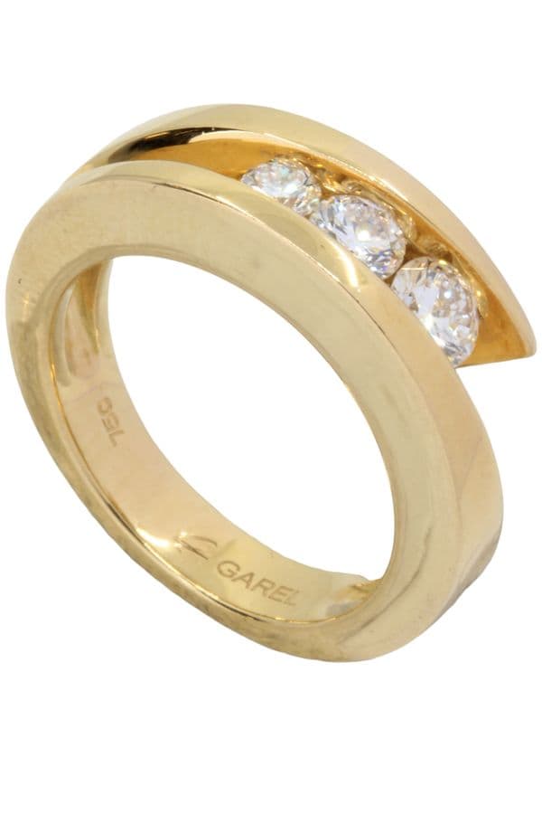 BAGUE "NEIMA TRILOGIE" SIGNÉE GAREL — vue 4