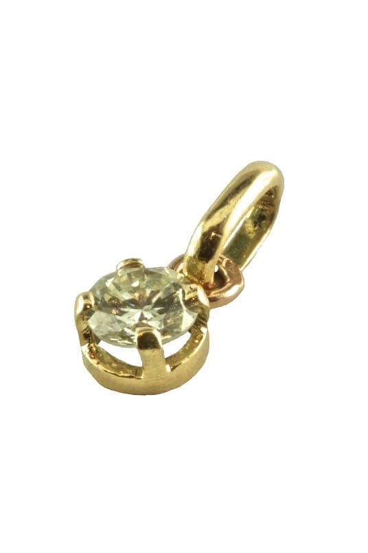 PENDENTIF DIAMANT 0.59 CARAT — vue 2