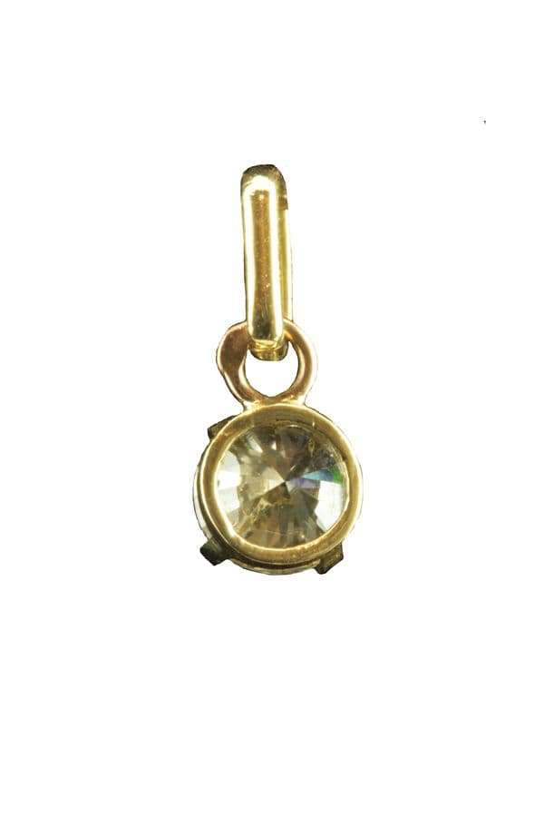 PENDENTIF DIAMANT 0.59 CARAT — vue 3