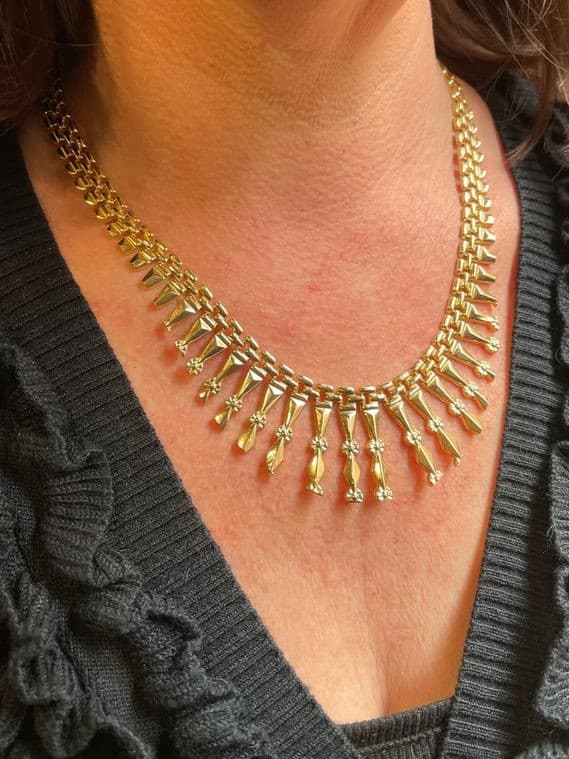 COLLIER ANCIEN ANNÉES 50' — vue 2