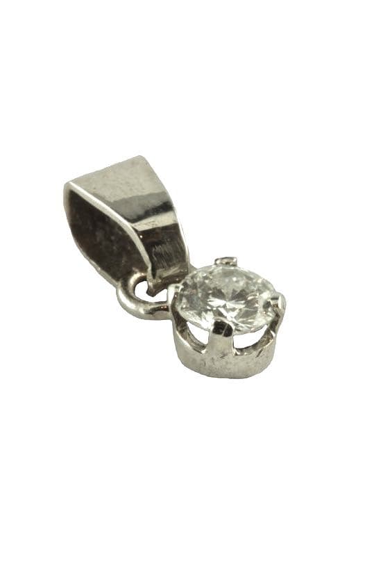PENDENTIF DIAMANT 0.19 CARAT — vue 2