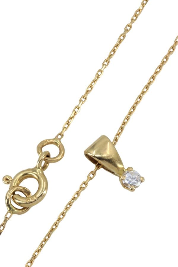 COLLIER MODERNE DIAMANT — vue 4