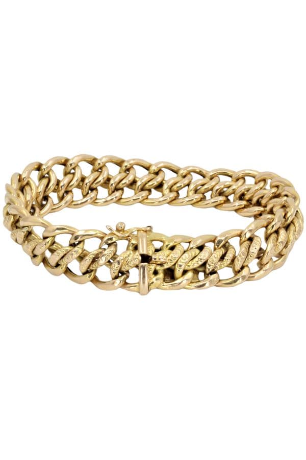 BRACELET MAILLE AMÉRICAINE — vue 1