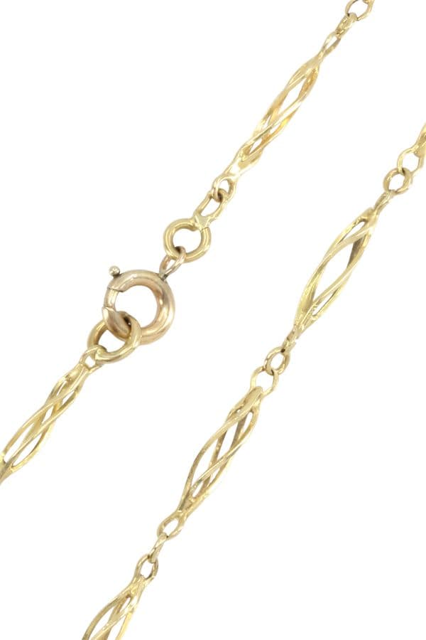 CHAINE ANCIENNE MAILLE FANTAISIE — vue 3