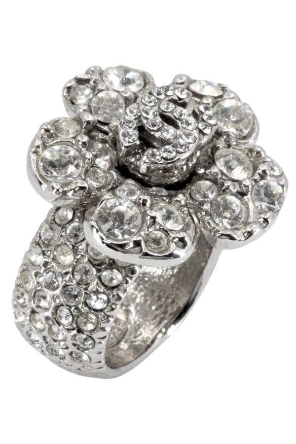 BAGUE "CAMÉLIA" SIGNÉE CHANEL — vue 4
