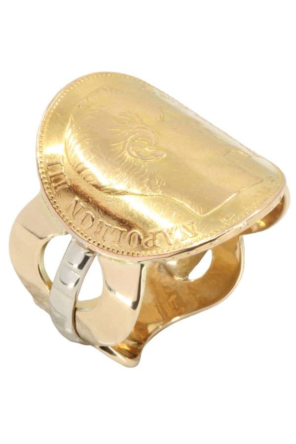 BAGUE PIÈCE 20 FRANCS NAPOLÉON III — vue 5