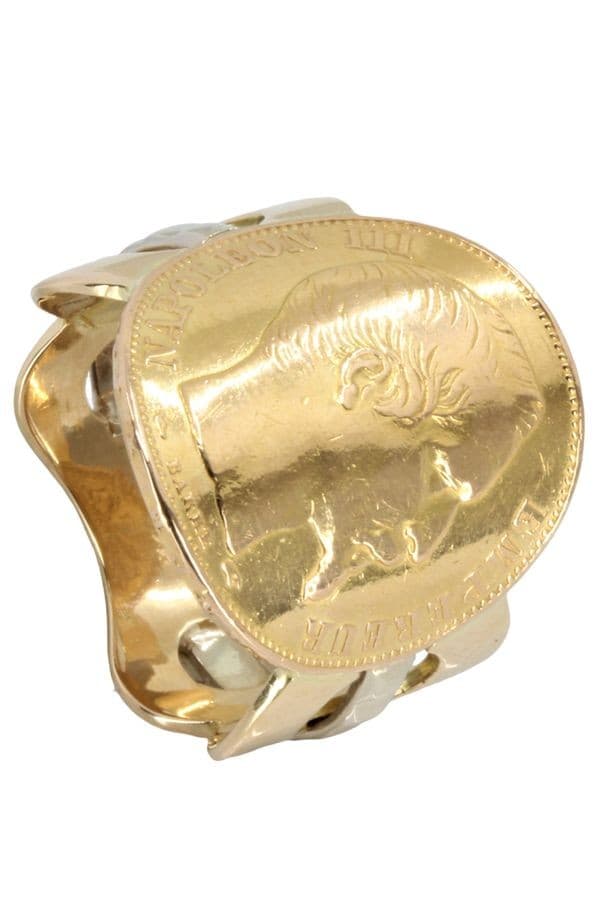 BAGUE PIÈCE 20 FRANCS NAPOLÉON III — vue 4