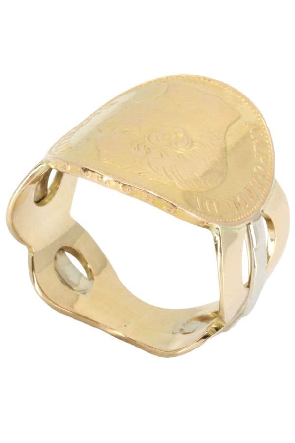 BAGUE PIÈCE 20 FRANCS NAPOLÉON III — vue 6