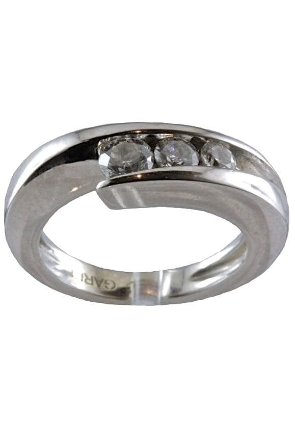 BAGUE "TRILOGY" SIGNÉE GAREL — vue 1