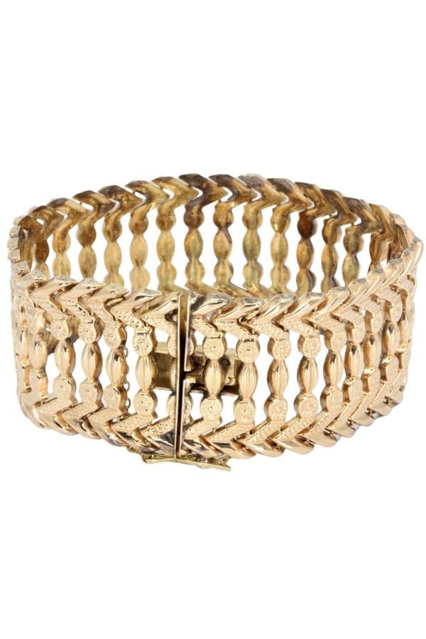 BRACELET ARTICULÉ ANNÉES 50' — vue 1