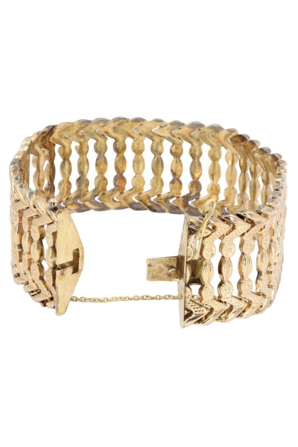 BRACELET ARTICULÉ ANNÉES 50' — vue 3