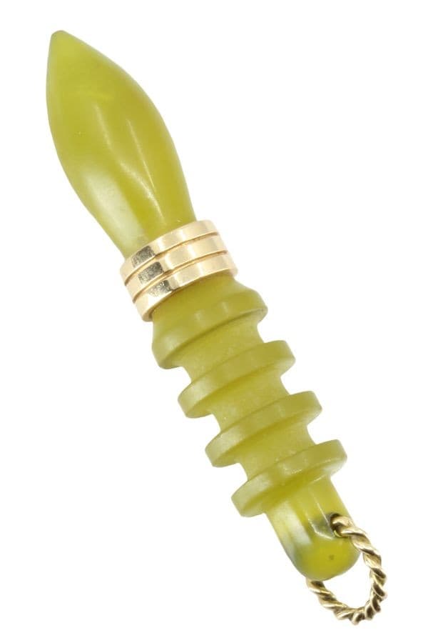 PENDULE JADE NEPHRITE — vue 3