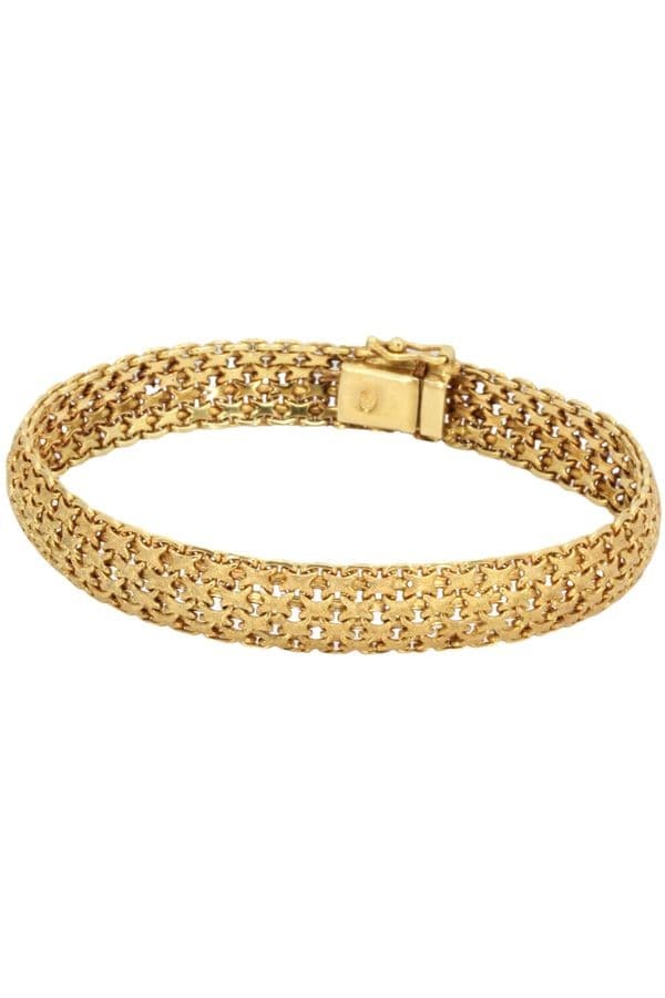 BRACELET MAILLE PAILLASSON — vue 1
