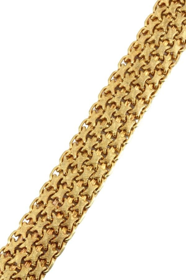 BRACELET MAILLE PAILLASSON — vue 3