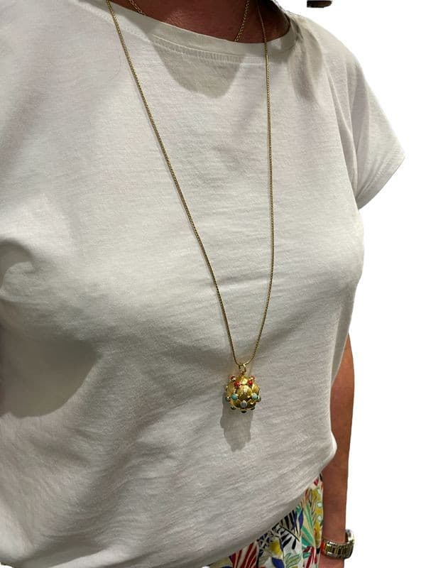 PENDENTIF BRELOQUE ANCIEN — vue 2