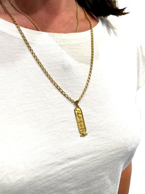 PENDENTIF CARTOUCHE ÉGYPTIEN — vue 2