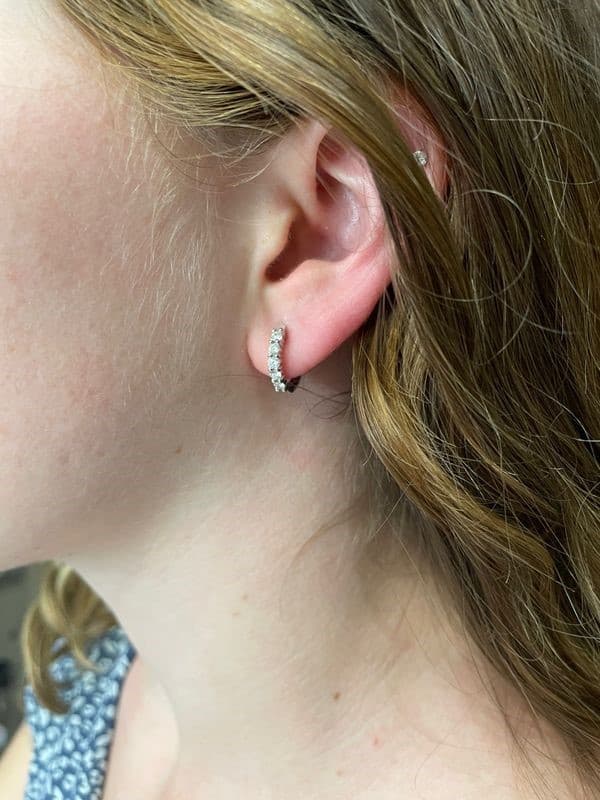 CRÉOLES MODERNE DIAMANTS — vue 2