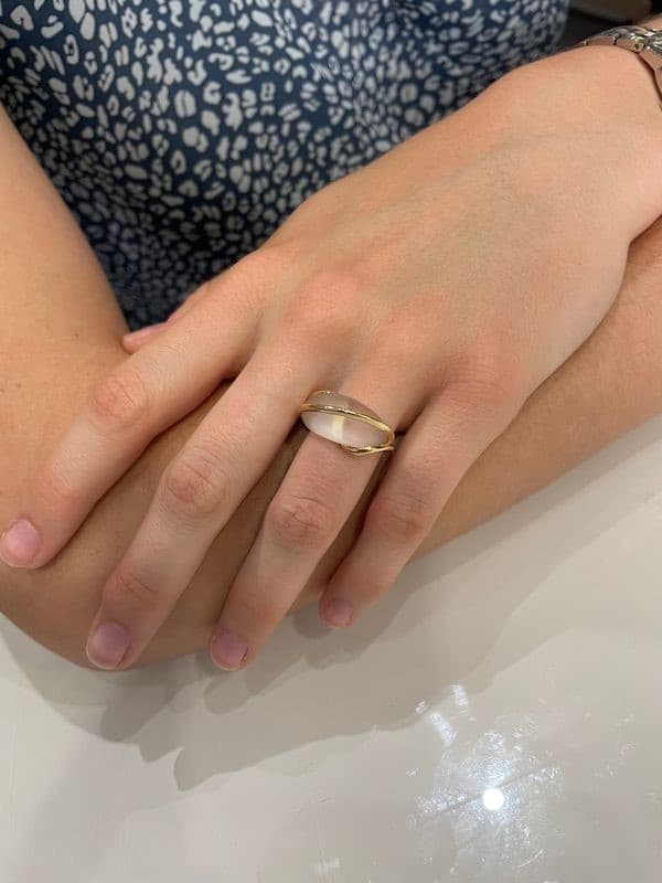 BAGUE MODERNE — vue 2