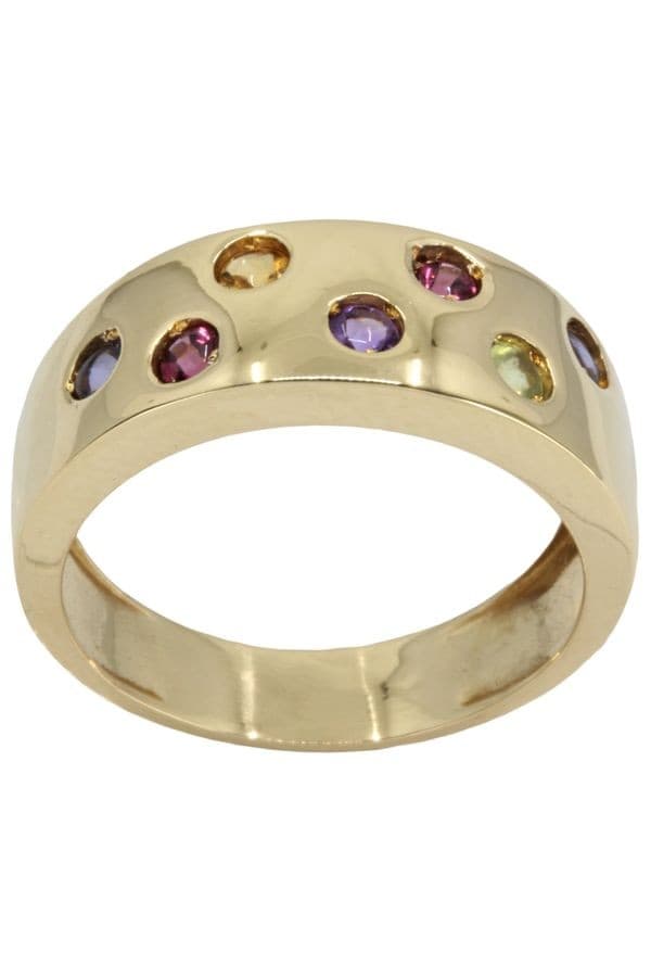 BAGUE MODERNE TUTTI FRUTTI — vue 1