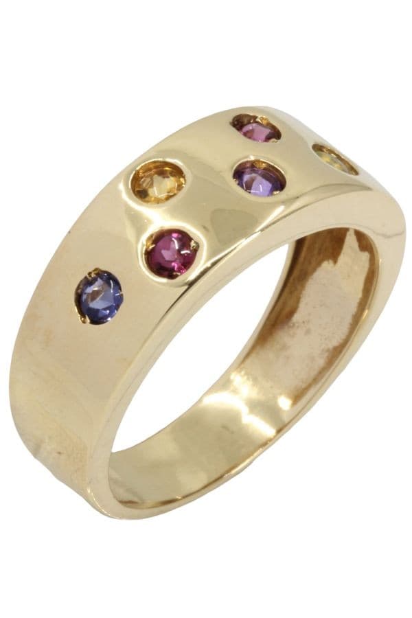 BAGUE MODERNE TUTTI FRUTTI — vue 3