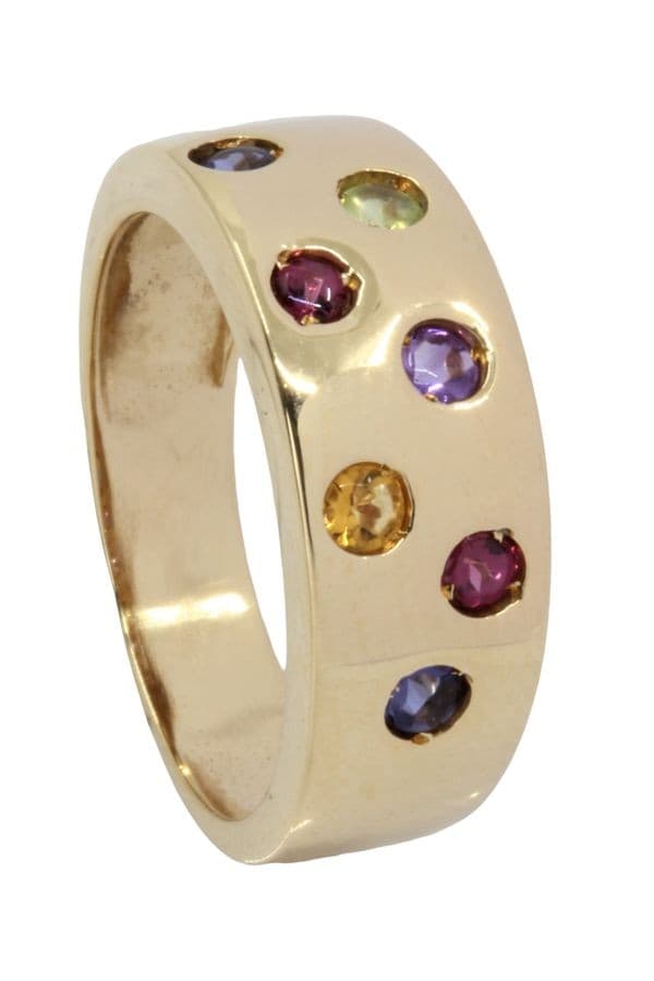 BAGUE MODERNE TUTTI FRUTTI — vue 5