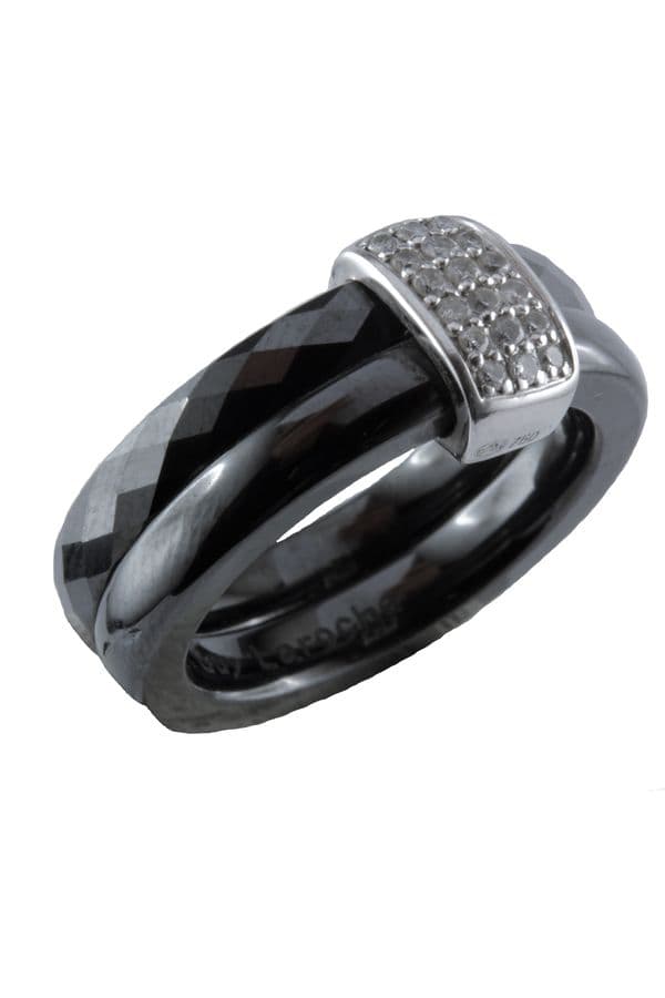BAGUE CÉRAMIQUE GUY LAROCHE — vue 4