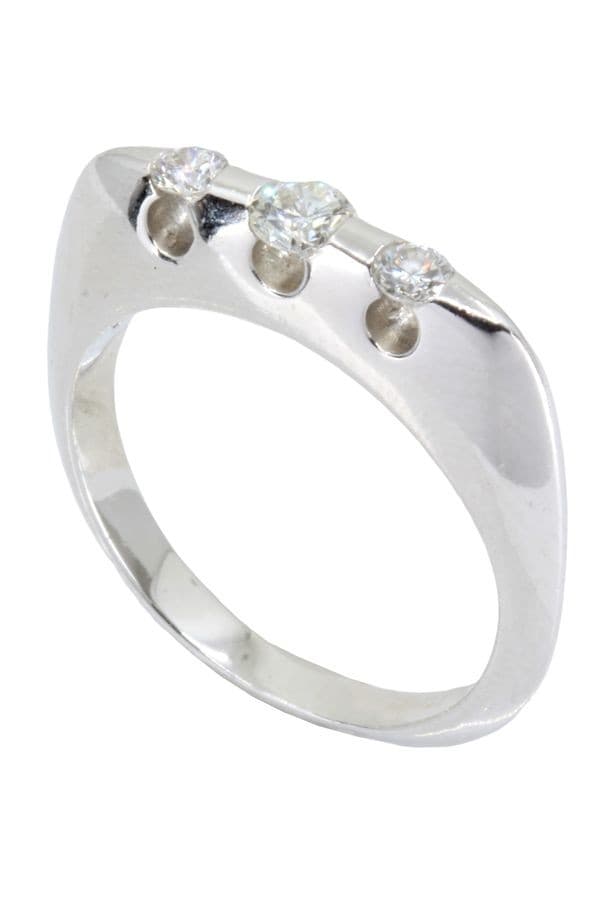 BAGUE JARRETIÈRE DIAMANTS — vue 5
