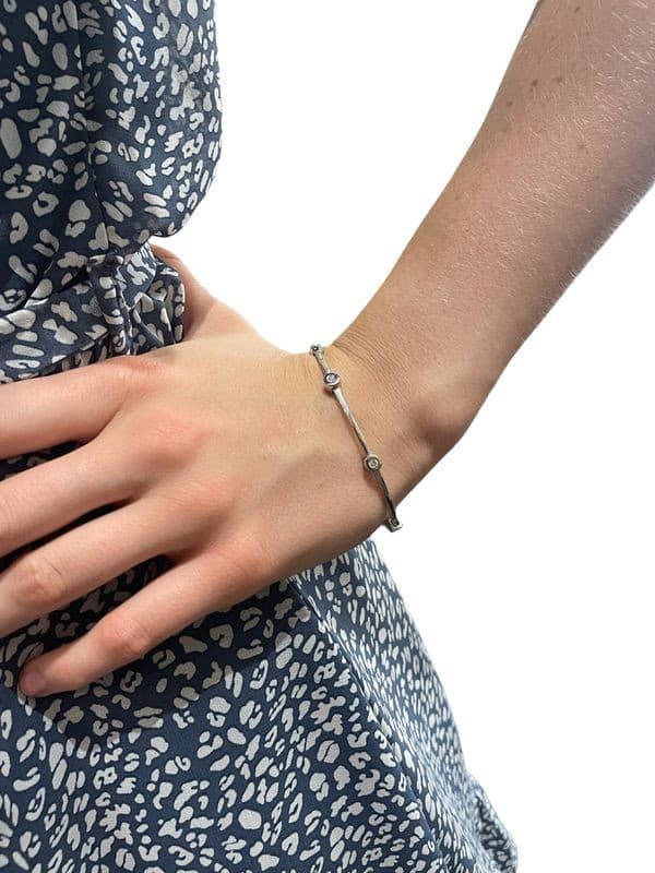 BRACELET ARTICULÉ DIAMANTS — vue 2