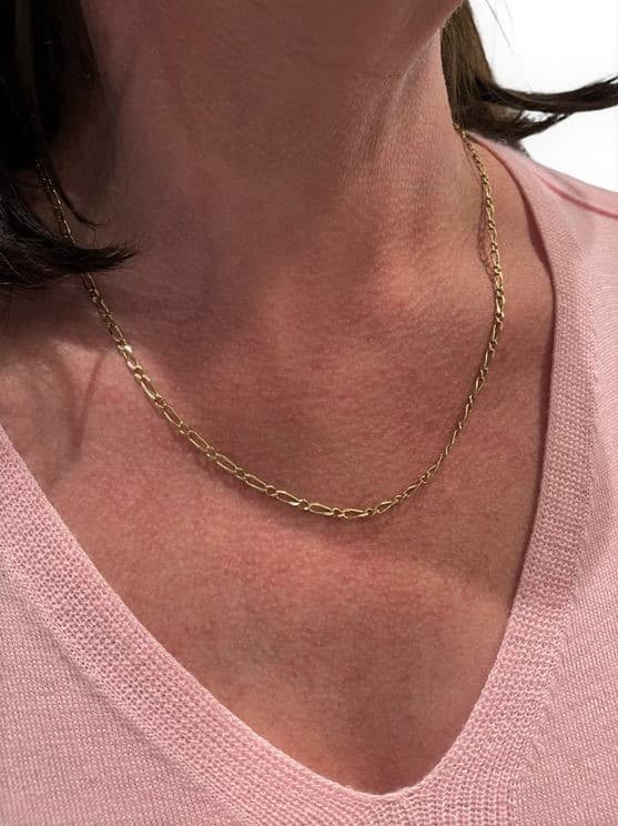 CHAINE MAILLE FIGARO ALTERNÉE — vue 2