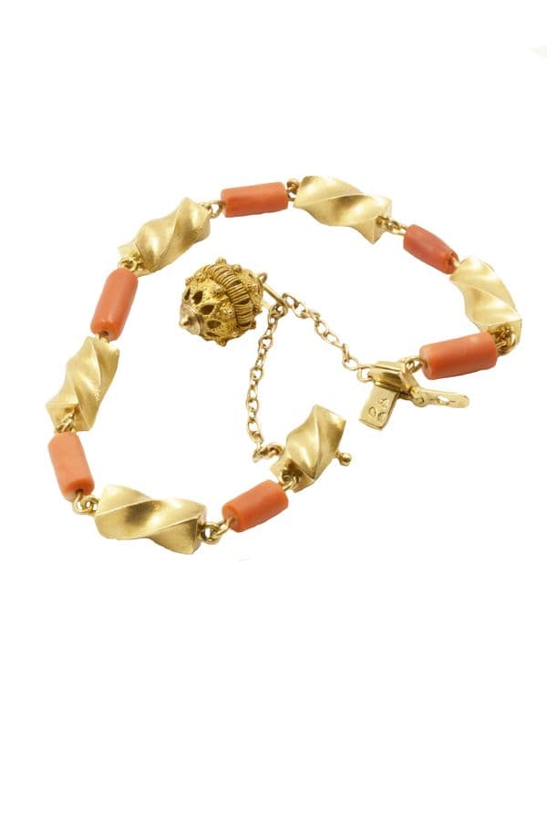 BRACELET ANCIEN CORAIL — vue 2