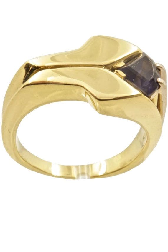 BAGUE MODERNE TOURMALINE — vue 1