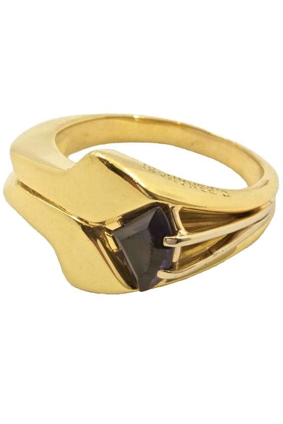 BAGUE MODERNE TOURMALINE — vue 2