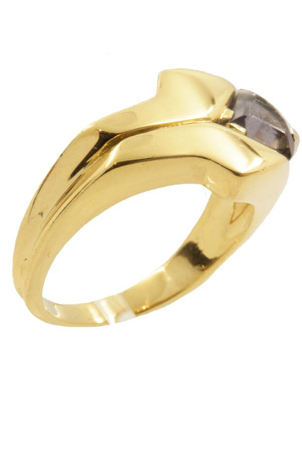 BAGUE MODERNE TOURMALINE — vue 3