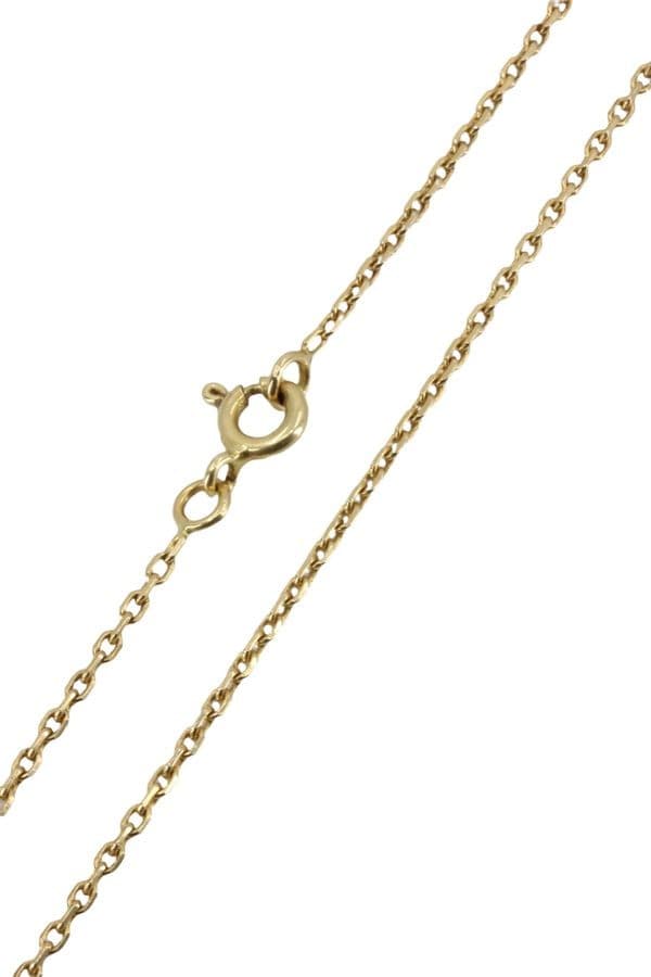 CHAINE MAILLE FORÇAT DIAMANTÉE — vue 3