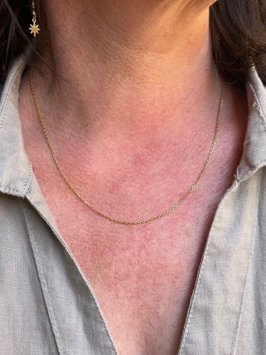 CHAINE MAILLE FORÇAT DIAMANTÉE — vue 2