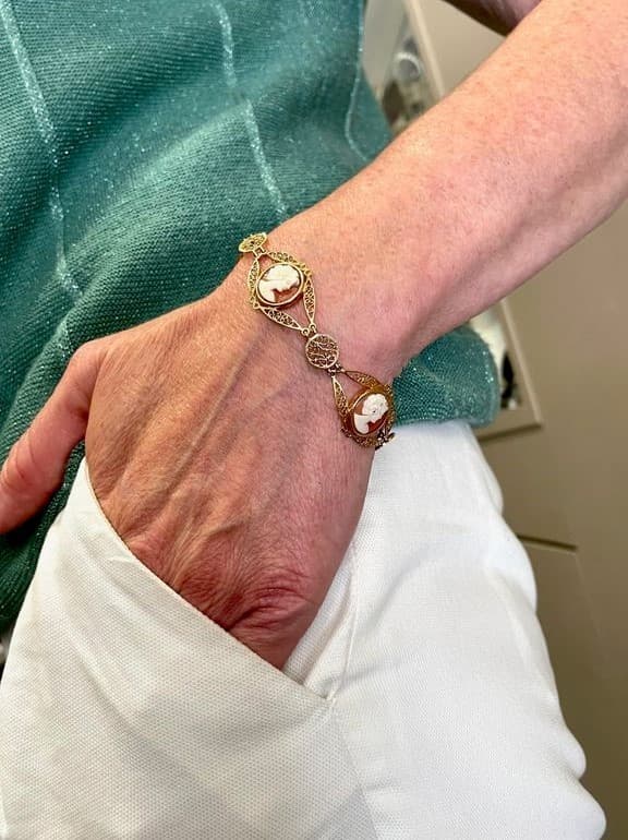 BRACELET ANCIEN CAMÉES — vue 2