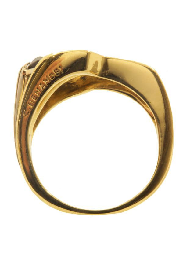 BAGUE MODERNE TOURMALINE — vue 6