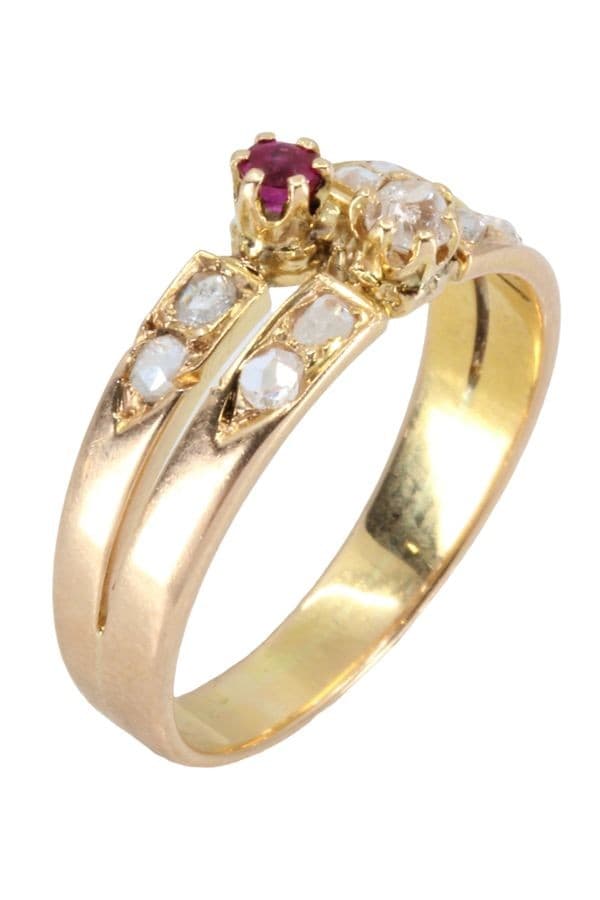 BAGUE TOI ET MOI NAPOLÉON III — vue 3