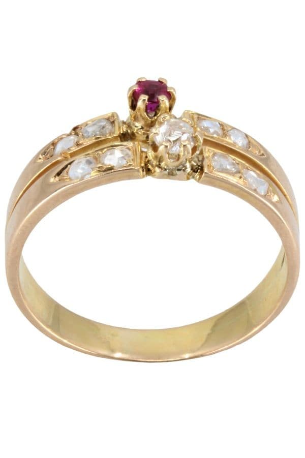 BAGUE TOI ET MOI NAPOLÉON III — vue 1