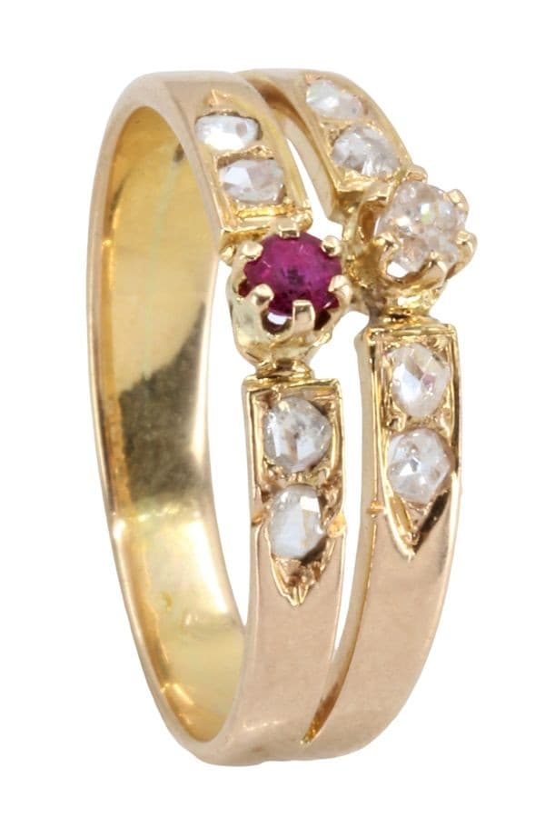 BAGUE TOI ET MOI NAPOLÉON III — vue 5
